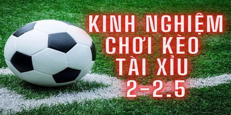 Mẹo chơi kèo tài xỉu 2-2.5 là gì?