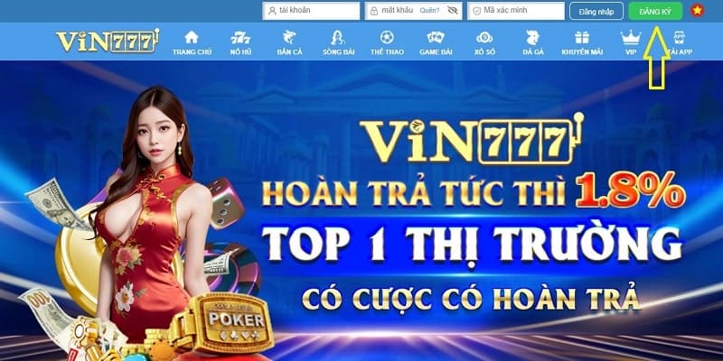 Một số điểm lưu ý khi đăng ký Vin777 hội viên cần nắm